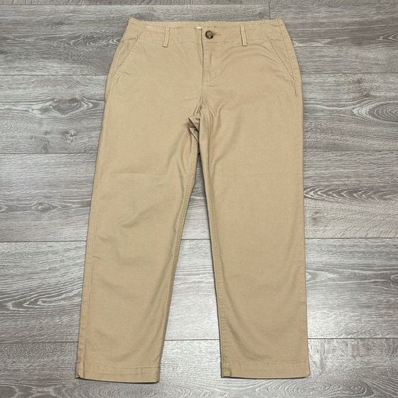NWT Loft The Slim Chino Khaki Ankle Pant 4P - Picture 7 of 16